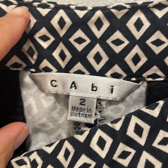 Cabi woman’s black and white slacks - Picture 6 of 12